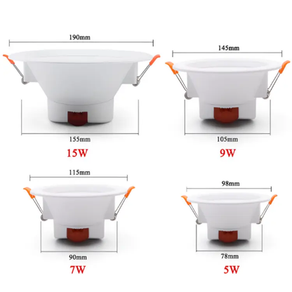 HomeOne Smart RGB + CCT Downlight (Zigbee/WiFi, 9W, 3.5") - HomeOne Smart