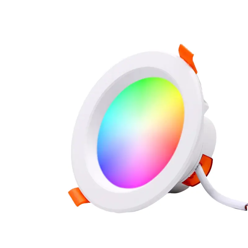HomeOne Smart RGB + CCT Downlight (Zigbee/WiFi, 9W, 3.5") - HomeOne Smart