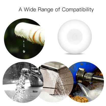 HomeOne Smart Zigbee Water Leak Detector | Tuya Smart Life App Control - HomeOne Smart