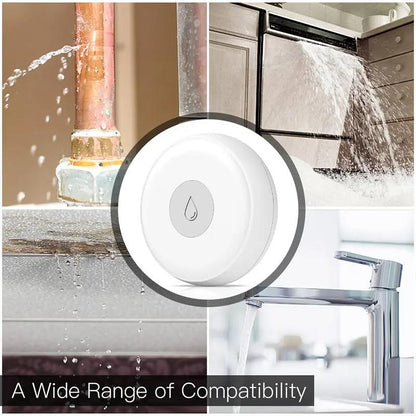 HomeOne Smart Zigbee Water Leak Detector | Tuya Smart Life App Control - HomeOne Smart