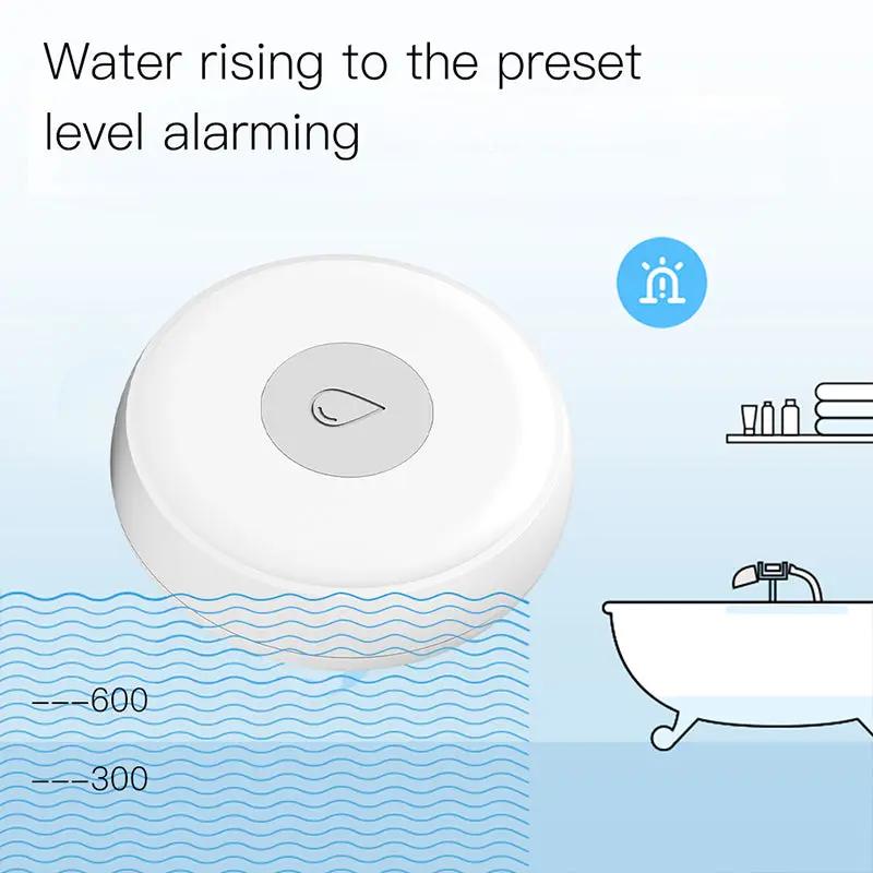 HomeOne Smart Zigbee Water Leak Detector | Tuya Smart Life App Control - HomeOne Smart