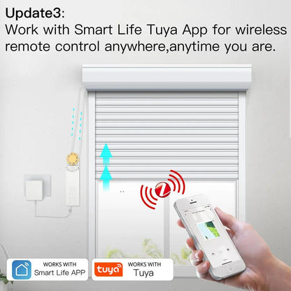 HomeOne Smart Chain Motor | ZigBee 3.0 + Tuya App | Alexa & Google Home Voice Control - HomeOne Smart