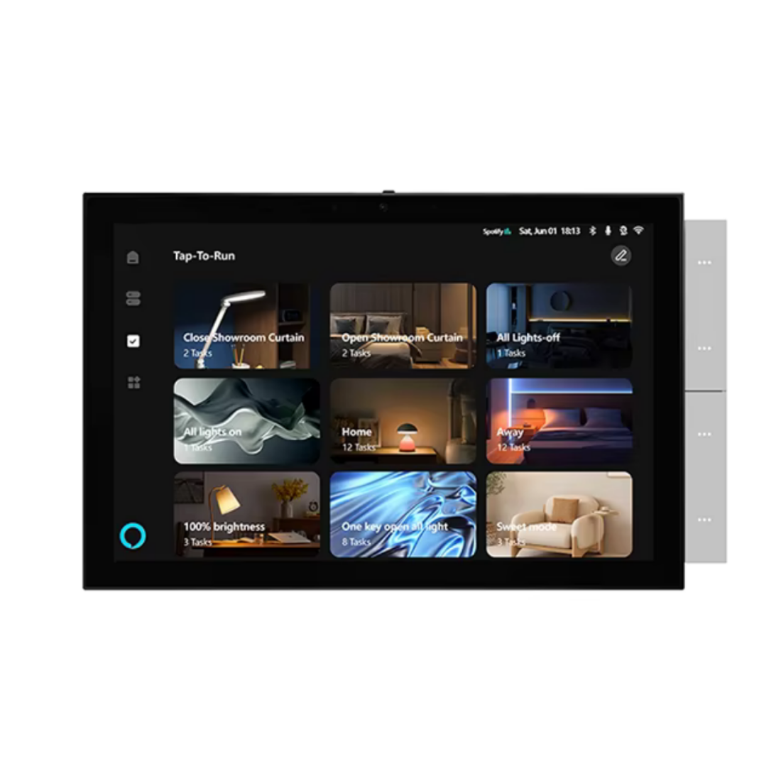 HomeOne Smart T10 Panel - Scene control | HomeOne Smart