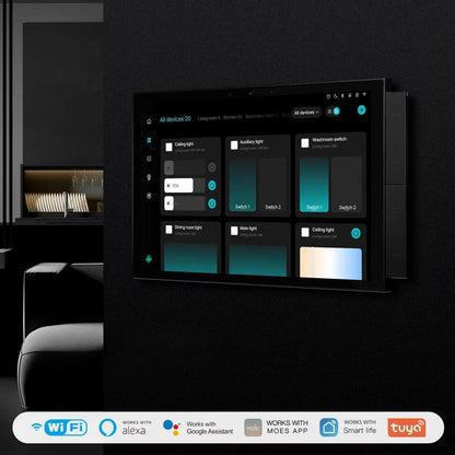 HomeOne Smart Panel T10 — 10.1” Zigbee/Wi-Fi Central Touch Control - HomeOne Smart