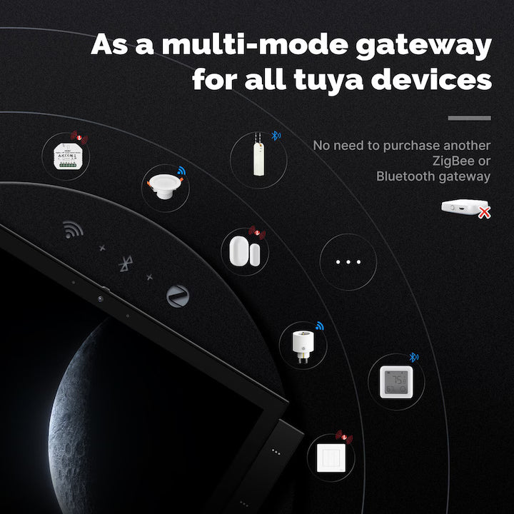 HomeOne Smart Panel T10 — 10.1” Zigbee/Wi-Fi Central Touch Control - HomeOne Smart